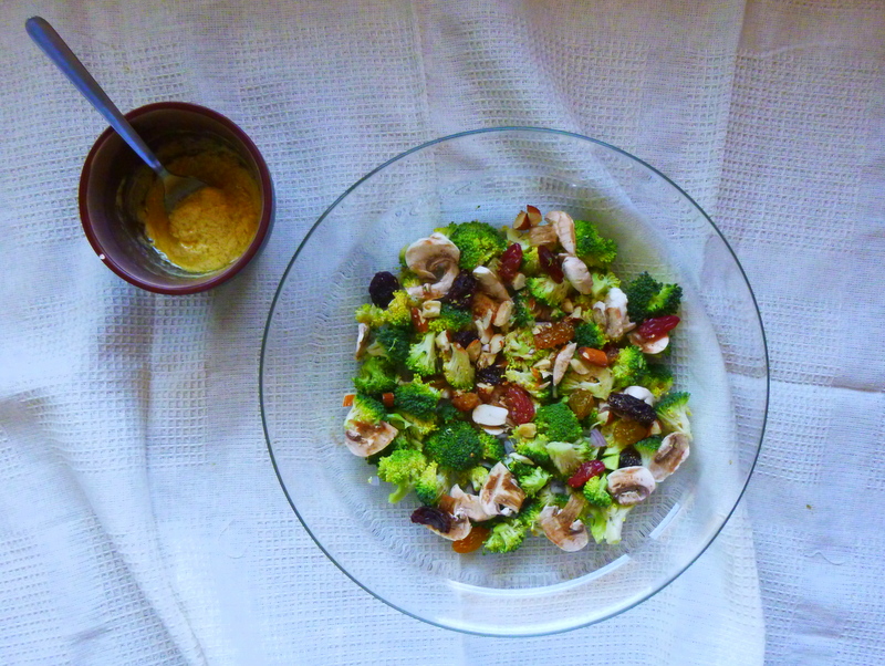 food, recette, healthy, salade de brocolis, blog culinaire, rock my casbah