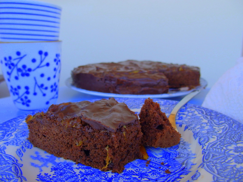 gâteau chocolat oranhe healthy blogueuse toulouse