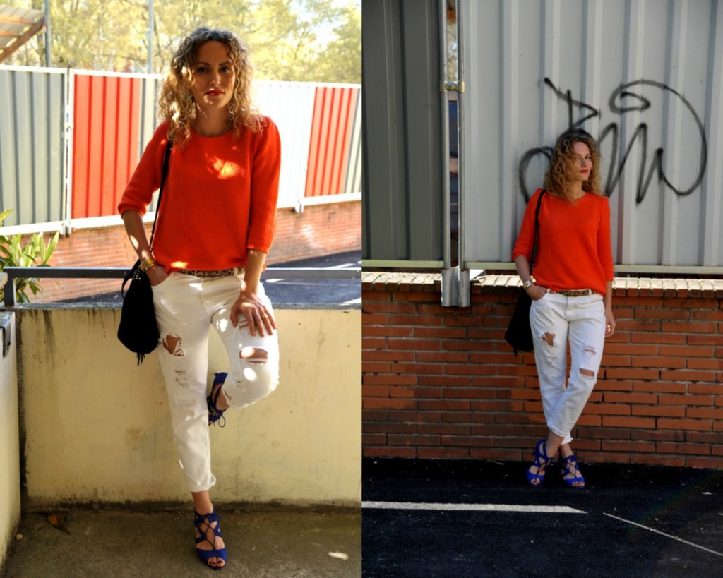 ootd blog mode fashion blo blogueuse tououse jean blanc, look chic