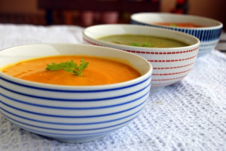 soupe froide carottes coco coriandre recettes détox recettes minceur gaspacho blog cuisine rock my casbah