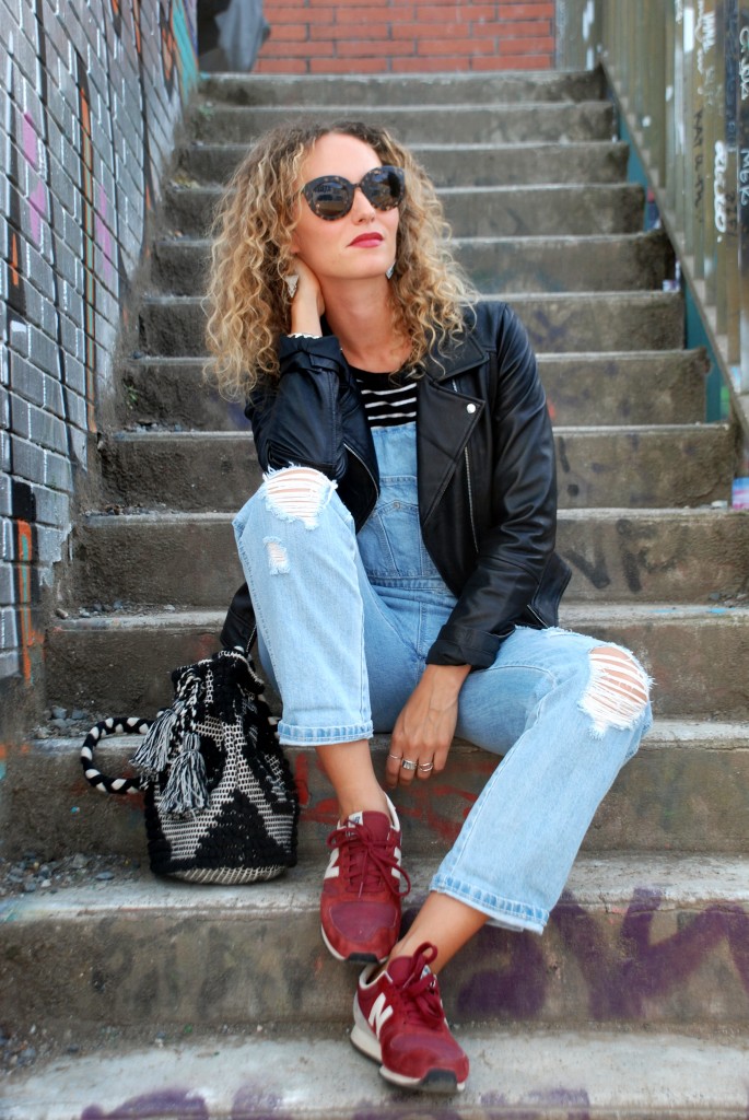 salopette overall new balance look automne 2015 blog mode